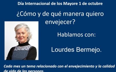 2ª Tertulia con Lourdes Bermejo, en reconocimiento del Día Internacional de las Personas Mayores